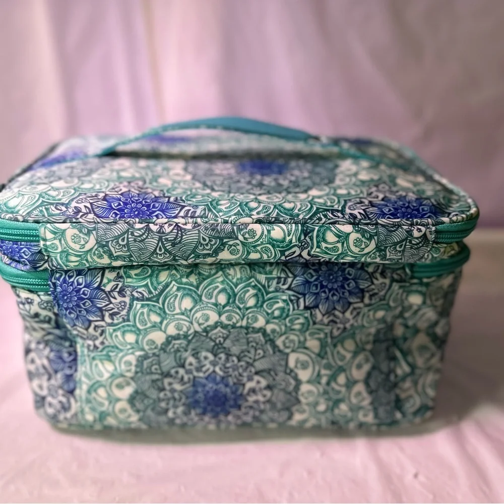Floral Blue Storage Organizer
